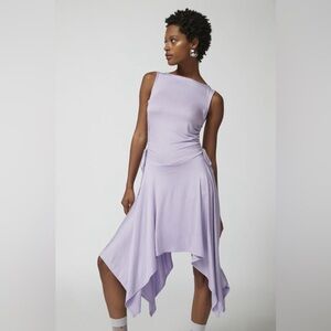 UO Bianca Boat Neck Mini Dress